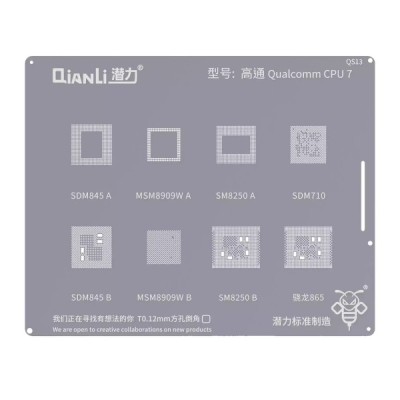 Sita BGA QIANLI QS13 pentru CPU Qualcomm 7 Series foto