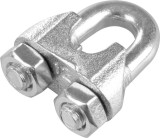 Clema pentru cablu de otel 12 mm, zincata, tip U, Strend Pro 99-3