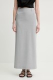 ISABELLE BLANCHE fusta culoarea gri, maxi, drept, IS25SS-G027-T003
