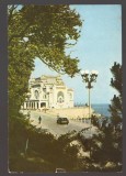 CPIB 24146 CARTE POSTALA - CONSTANTA. RESTAURANTUL &quot;CAZINO&quot;, CIRCULATA, 1988, STAMPILE, TIMBRU