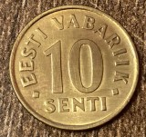 C50 - Moneda foarte veche - Estonia - 10 senti - 2002