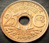 Cumpara ieftin Moneda istorica 25 CENTIMES - FRANTA, anul 1939 *cod 5331 = A.UNC luciu batere, Europa
