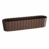 Ghiveci decorativ Boardee Case 587x144x130 mm, maro