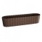 Ghiveci decorativ Boardee Case 587x144x130 mm, maro
