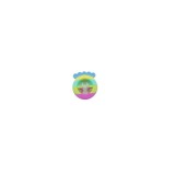 Jucărie Antistres Sensorială eMazing, cu Ventuză de Decompresie și Exercițiu pentru Antebraț, Fidget Toy, Design Peștișor, Stil Macarons