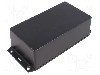 Carcasa ABS, 82mmx152mmx50mm, IP54, HAMMOND - 1591XXDFLBK