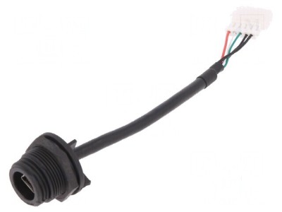Cablu USB mini IP68 0,107m foto