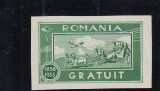 ROMANIA 1933 TIMBRU GRATUIT MNH, Nestampilat