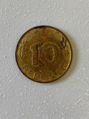 Moneda 10 PFENNIG - 1979 G - Germania - KM 108 (282)