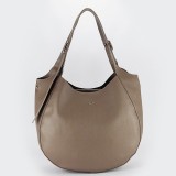 Geanta taupe David Jones Paris de talie mare CM8456 M13