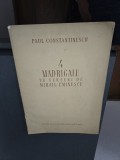 4 Madrigale pe versuri de Mihail Eminescu - Paul Constantinescu