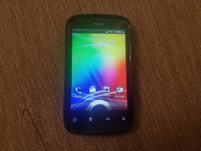 Smartphone HTC Explorer A310e Black liber retea livrare gratuita! foto