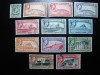GIBRALTAR 1938/45 GEORGE VI MAJ MH, Stampilat