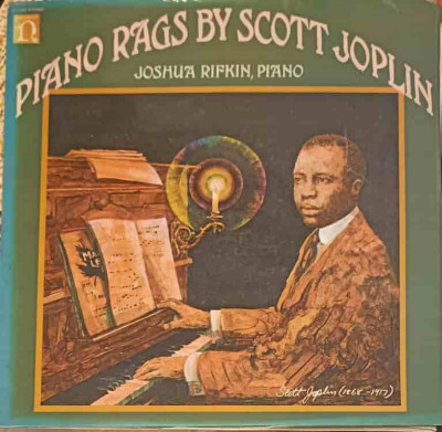 Disc vinil, LP. PIANO RAGS-SCOTT JOPLIN, JOSHUA RIFKIN foto