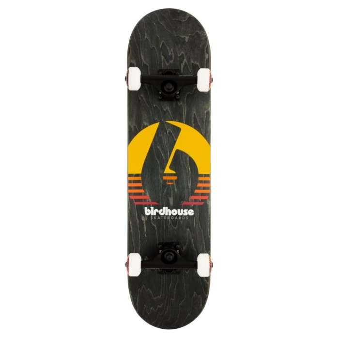 Skateboard Birdhouse Stage 3 Sunset 31.5X8" Black Skateboard Birdhouse Stage 3 Sunset 31.5X8" Black