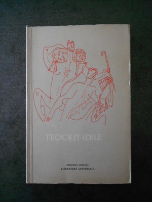 Teocrit - Idile (1969, traducere de Teodor Naum, ilustratii de Vasile Kazar) foto