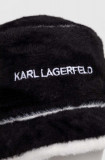 Cumpara ieftin Karl Lagerfeld palarie culoarea negru