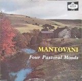 Vinil Mantovani - Four Pastoral Moods (Decca, 1959) LP, Muzica Clasica Elgar Massenet Chaminade Debussy