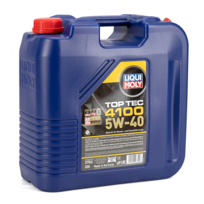 Ulei Motor Liqui Moly Top Tec 4100 5W-40 20L 3702 foto