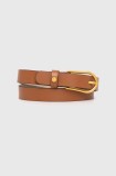 Gianni Chiarini curea de piele femei, culoarea maro, CN 3702 PRCKLUX NUT 6pz