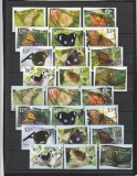 Niuafo&#039;ou 2012- Fauna , Insecte , Fluturi , serie 24 valori , dantelate , MNH , Mi. 445-468, Nestampilat