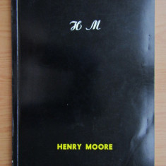 Expozitia Henry Moore (catalog de arta Dalles 1965 Sculptura si Desen 1924-1964)