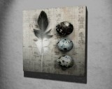 Tablou decorativ, Vega, Canvas 100 procente, lemn 100 procente, 45 x 45 cm, 265VGA1081, Multicolor