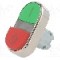 Intrerupator dublu, 22mm, seria SIRIUS ACT, IP67, SIEMENS - 3SU1050-3BB42-0AK0
