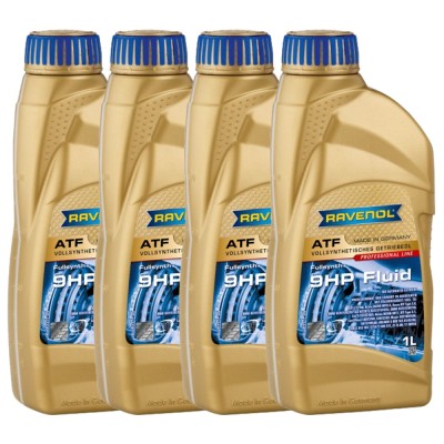 Pachet 4 litri ulei Ravenol ATF 9HP Fluid pentru transmisie automata foto
