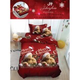 Cumpara ieftin Lenjerie de pat 1 Persoana - Model de Craciun - SPR404017
