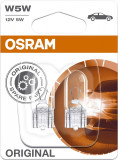 Set 2 becuri W5W Osram Original blister