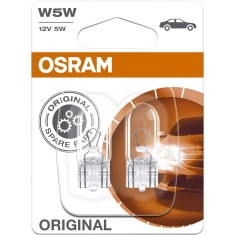 Set 2 becuri W5W Osram Original blister