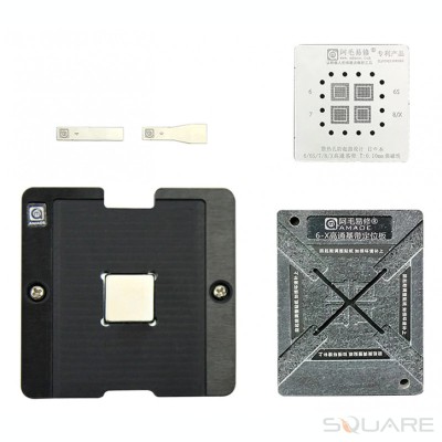 BGA Reballing AMAOE Magnetic Reballing Kit With BGA Stencil Platform for iPhone 6-X foto