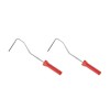 Maner pentru rulou trafalet, 440 x 80 mm, 2 buc / set