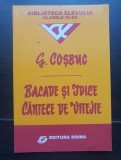 GEORGE COȘBUC: Balade și idile * Fire de tort * Ziarul unui pierde-vară * C&acirc;ntece de vitejie