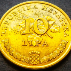 Moneda 10 LIPA - CROATIA, anul 2011 * cod 4114 = A.UNC