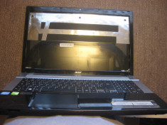 carcasa completa laptop ACER ASPIRE V3 771 G VA70 , stare ok foto