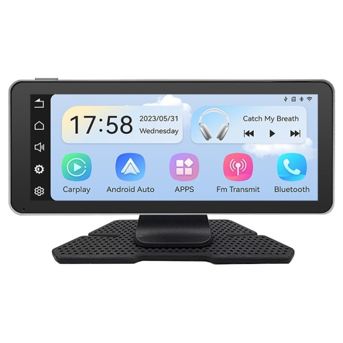 Navigatie Auto GPS Multimedia cu Apple CarPlay, Android si Mirrorlink, Techstar&reg; 6088P, Display 6.88&quot; IPS, Bluetooth, TypeC, FM transmitator, Camera M