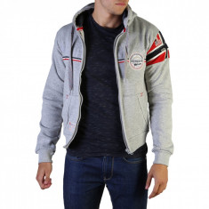 Hanorac barbati Geographical Norway model Faponie100_man, culoare Gri, marime 2XL EU foto