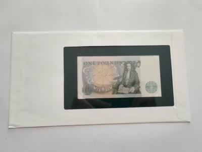Anglia - 1 Pound ND - In plic de prezentare foto