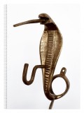 Cuier din bronz_cobra_vintage_21 &times; 4,5 &times; 11 cm