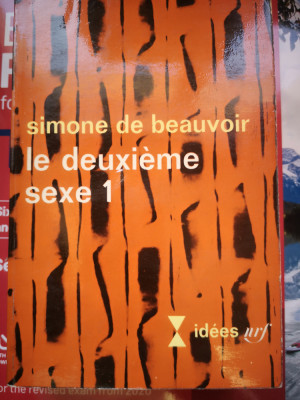 Le deuxieme sexe 1 - Simone de Beauvoir foto