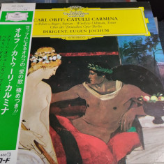 PACK 2 EDITII MUZICA CLASICA Vinil Prese Japoneze ! Carl Orff & Tchaikovsky