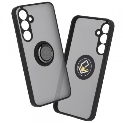 Husa pentru Samsung Galaxy A55 5G A556, Techsuit, Glinth, Neagra foto