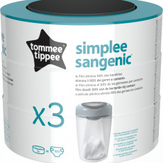 Rezerve Sangenic Simplee, 3 bucati, Tommee Tippee