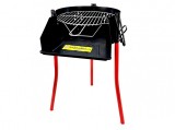 Gratar rotund multifunctional, diametru 40 cm, tabla 1.5 mm, gaz, lemn sau carbuni, Garcima, GRC41040