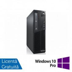 PC Refurbished LENOVO ThinkCentre M82 SFF, Intel Pentium G2020 2.90GHz, 8GB DDR3, 500GB SATA, DVD-RW + Windows 10 Pro NewTechnology Media foto