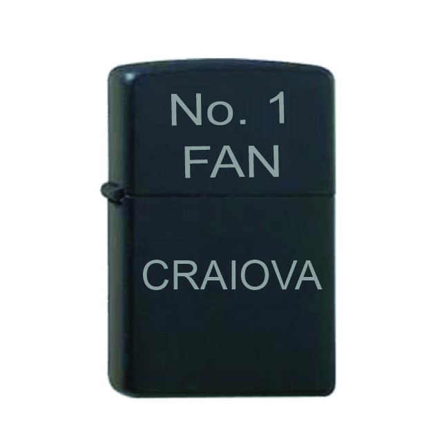 Bricheta neagra gravata No.1 FAN Craiova