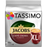Capsule cafea, Jacobs Tassimo Caf&eacute; Crema XL, 16 bauturi x 215 ml, 16 capsule