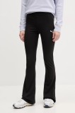 Puma pantaloni de trening femei, culoarea negru, uni, 631542